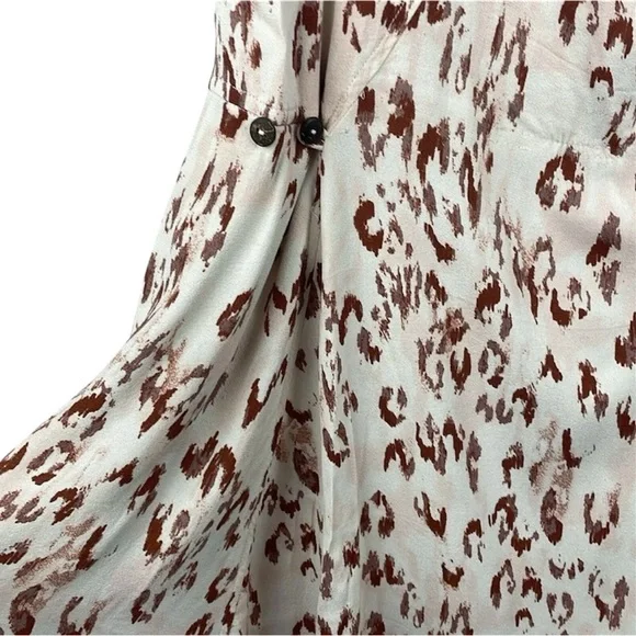 Free People Cream and Brown Backless Dress - Picture 6 of 6